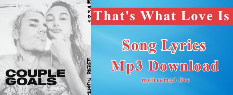 That's What Love Is Song Mp3 Download