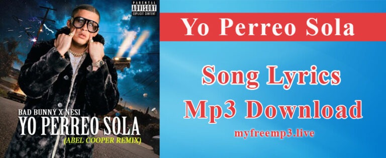 Yo Perreo Sola Song Mp3 Download